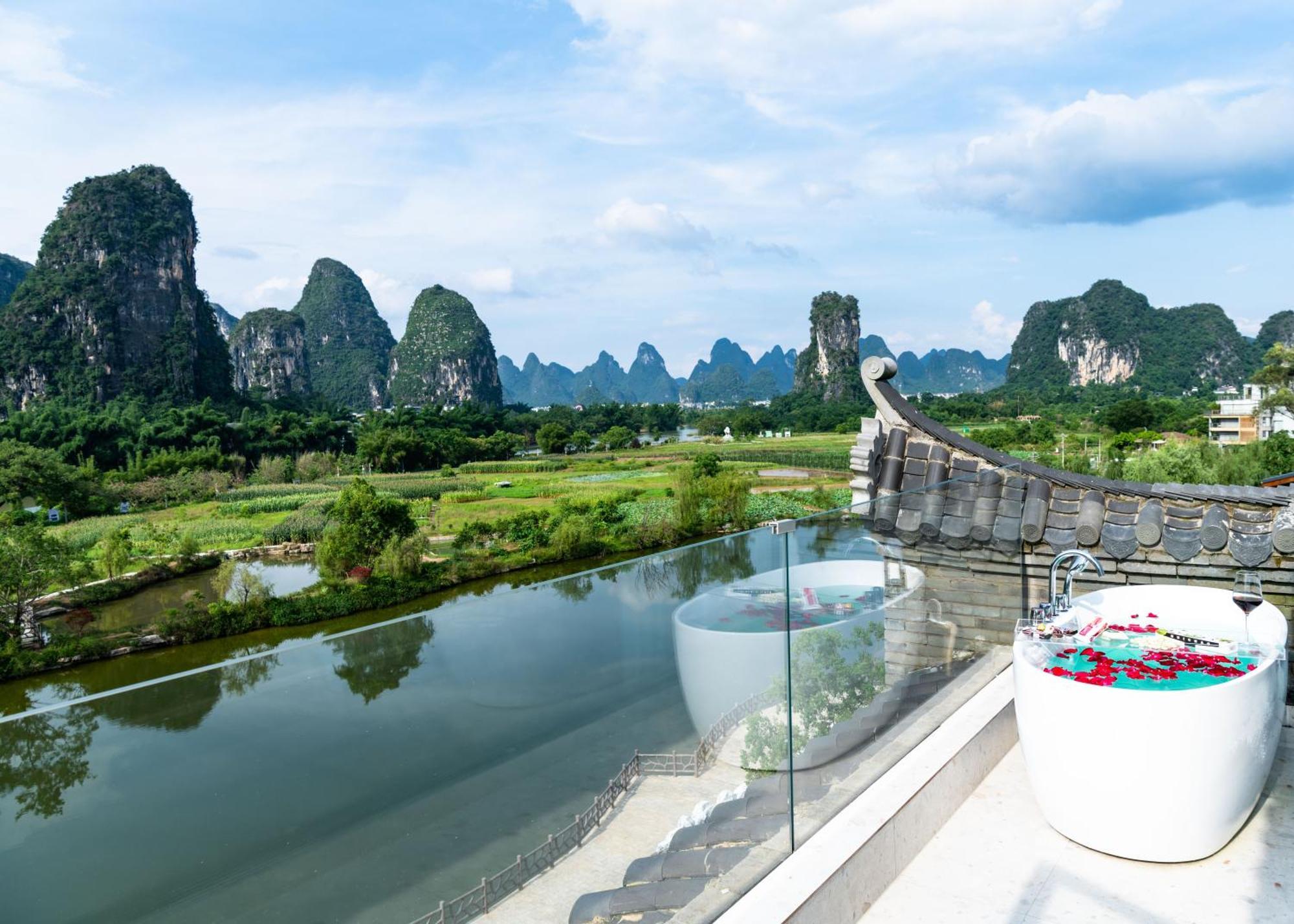 Yangshuo Hidden Dragon Villa Екстериор снимка